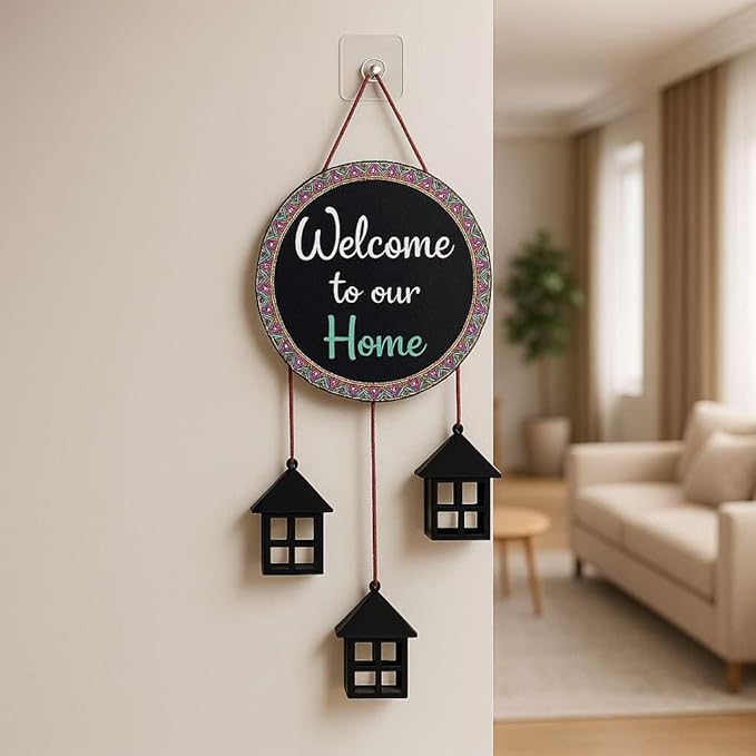  Uphaarkart Wooden Welcome...